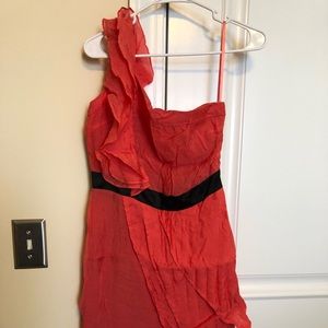 One shoulder dress